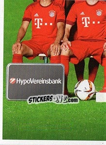 Sticker Team photo - Fc Bayern München 2015-2016 n. 6 - Panini