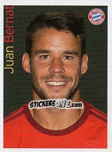 Sticker Juan Bernat - Fc Bayern München 2015-2016 n. 53 - Panini
