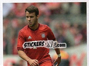 Sticker Juan Bernat - Fc Bayern München 2015-2016 n. 54 - Panini