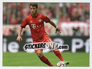 Sticker Juan Bernat - Fc Bayern München 2015-2016 n. 57 - Panini