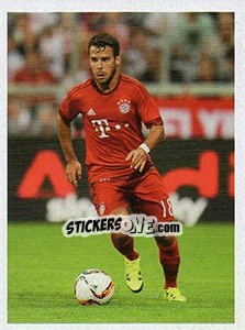 Sticker Juan Bernat - Fc Bayern München 2015-2016 n. 58 - Panini