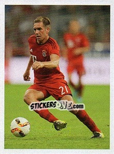Sticker Philipp Lahm - Fc Bayern München 2015-2016 n. 64 - Panini