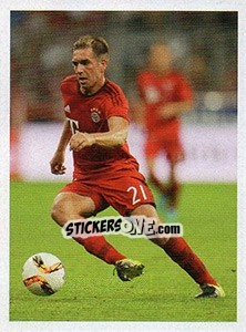 Figurina Philipp Lahm - Fc Bayern München 2015-2016 - Panini