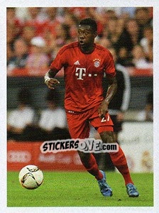 Sticker David Alaba - Fc Bayern München 2015-2016 n. 68 - Panini