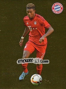 Sticker David Alaba - Fc Bayern München 2015-2016 n. 69 - Panini