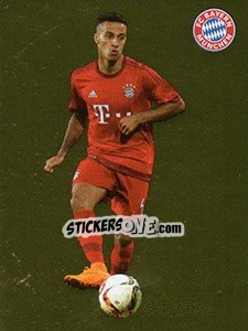 Sticker Thiago Alcántara - Fc Bayern München 2015-2016 n. 74 - Panini
