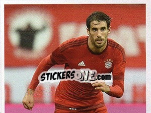 Cromo Javi Martínez - Fc Bayern München 2015-2016 n. 81 - Panini