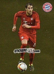 Cromo Javi Martínez - Fc Bayern München 2015-2016 n. 83 - Panini