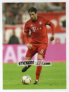 Figurina Javi Martínez - Fc Bayern München 2015-2016 n. 84 - Panini