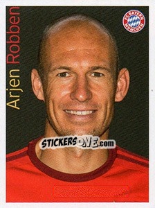 Sticker Arjen Robben - Fc Bayern München 2015-2016 n. 87 - Panini