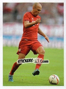 Sticker Arjen Robben - Fc Bayern München 2015-2016 n. 89 - Panini