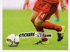 Sticker Xabi Alonso - Fc Bayern München 2015-2016 n. 99 - Panini