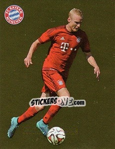 Sticker Sebastian Rode - Fc Bayern München 2015-2016 n. 110 - Panini