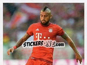 Figurina Arturo Vidal - Fc Bayern München 2015-2016 - Panini