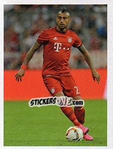 Sticker Arturo Vidal - Fc Bayern München 2015-2016 n. 120 - Panini