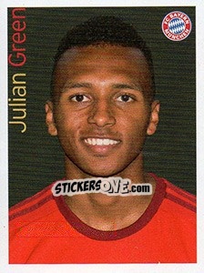 Sticker Julian Green - Fc Bayern München 2015-2016 n. 136 - Panini