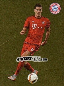 Sticker Robert Lewandowski - Fc Bayern München 2015-2016 n. 141 - Panini