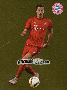 Sticker Robert Lewandowski - Fc Bayern München 2015-2016 - Panini