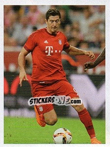 Figurina Robert Lewandowski - Fc Bayern München 2015-2016 - Panini