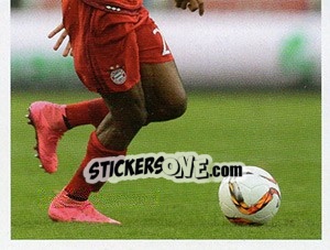 Sticker Kingsley Coman - Fc Bayern München 2015-2016 n. 154 - Panini