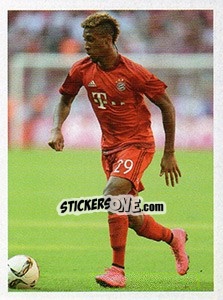 Sticker Kingsley Coman - Fc Bayern München 2015-2016 n. 155 - Panini