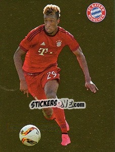 Sticker Kingsley Coman - Fc Bayern München 2015-2016 n. 157 - Panini
