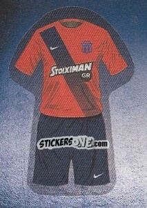 Sticker Veria home jersey - Superleague Ελλάδα 2015-2016 - Panini