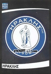 Figurina Iraklis emblem - Superleague Ελλάδα 2015-2016 - Panini