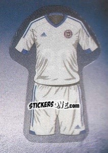 Figurina AEL Kalloni away jersey - Superleague Ελλάδα 2015-2016 - Panini