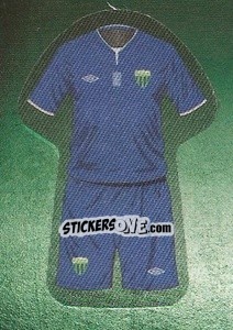 Sticker Levadiakos home jersey - Superleague Ελλάδα 2015-2016 n. 21 - Panini