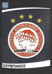 Sticker Olympiacos emblem - Superleague Ελλάδα 2015-2016 - Panini