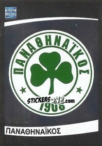 Sticker Panathinaikos emblem - Superleague Ελλάδα 2015-2016 n. 27 - Panini