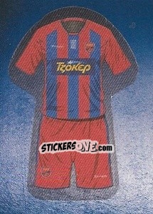 Cromo Panionios home kit - Superleague Ελλάδα 2015-2016 - Panini