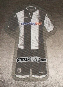 Sticker PAOK home kit