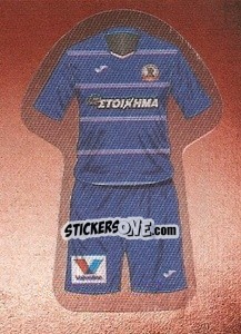 Sticker SCODA Xanthi away kit - Superleague Ελλάδα 2015-2016 n. 49 - Panini