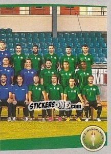 Sticker Team photo - Superleague Ελλάδα 2015-2016 - Panini