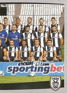 Cromo Team photo - Superleague Ελλάδα 2015-2016 - Panini