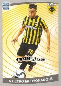 Sticker Diego Buonanote - Superleague Ελλάδα 2015-2016 n. 407 - Panini