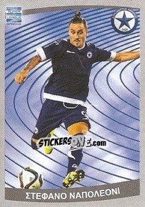 Figurina Stefano Napoleoni - Superleague Ελλάδα 2015-2016 n. 420 - Panini