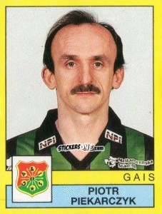 Sticker Piotr Piekarczyk - Fotboll 91. Allsvenskan och Division 1 n. 55 - Panini