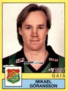 Cromo Mikael Göransson - Fotboll 91. Allsvenskan och Division 1 n. 65 - Panini
