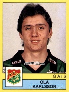 Cromo Ola Karlsson - Fotboll 91. Allsvenskan och Division 1 n. 68 - Panini