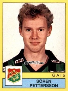 Figurina Sören Pettersson - Fotboll 91. Allsvenskan och Division 1 n. 69 - Panini