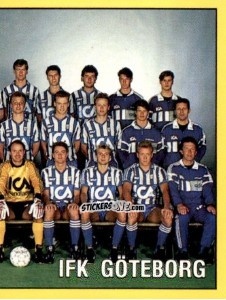 Sticker Team - Fotboll 91. Allsvenskan och Division 1 n. 75 - Panini