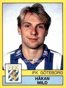 Figurina Håkan Mild - Fotboll 91. Allsvenskan och Division 1 n. 83 - Panini