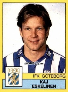 Figurina Kaj Eskelinen - Fotboll 91. Allsvenskan och Division 1 n. 87 - Panini