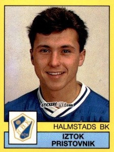 Cromo Iztok Pristovnik - Fotboll 91. Allsvenskan och Division 1 n. 115 - Panini