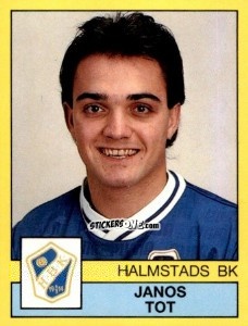 Figurina Janos Tot - Fotboll 91. Allsvenskan och Division 1 n. 116 - Panini