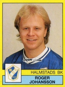 Figurina Roger Johansson - Fotboll 91. Allsvenskan och Division 1 n. 117 - Panini