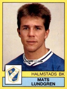 Cromo Mats Lundgren - Fotboll 91. Allsvenskan och Division 1 n. 119 - Panini